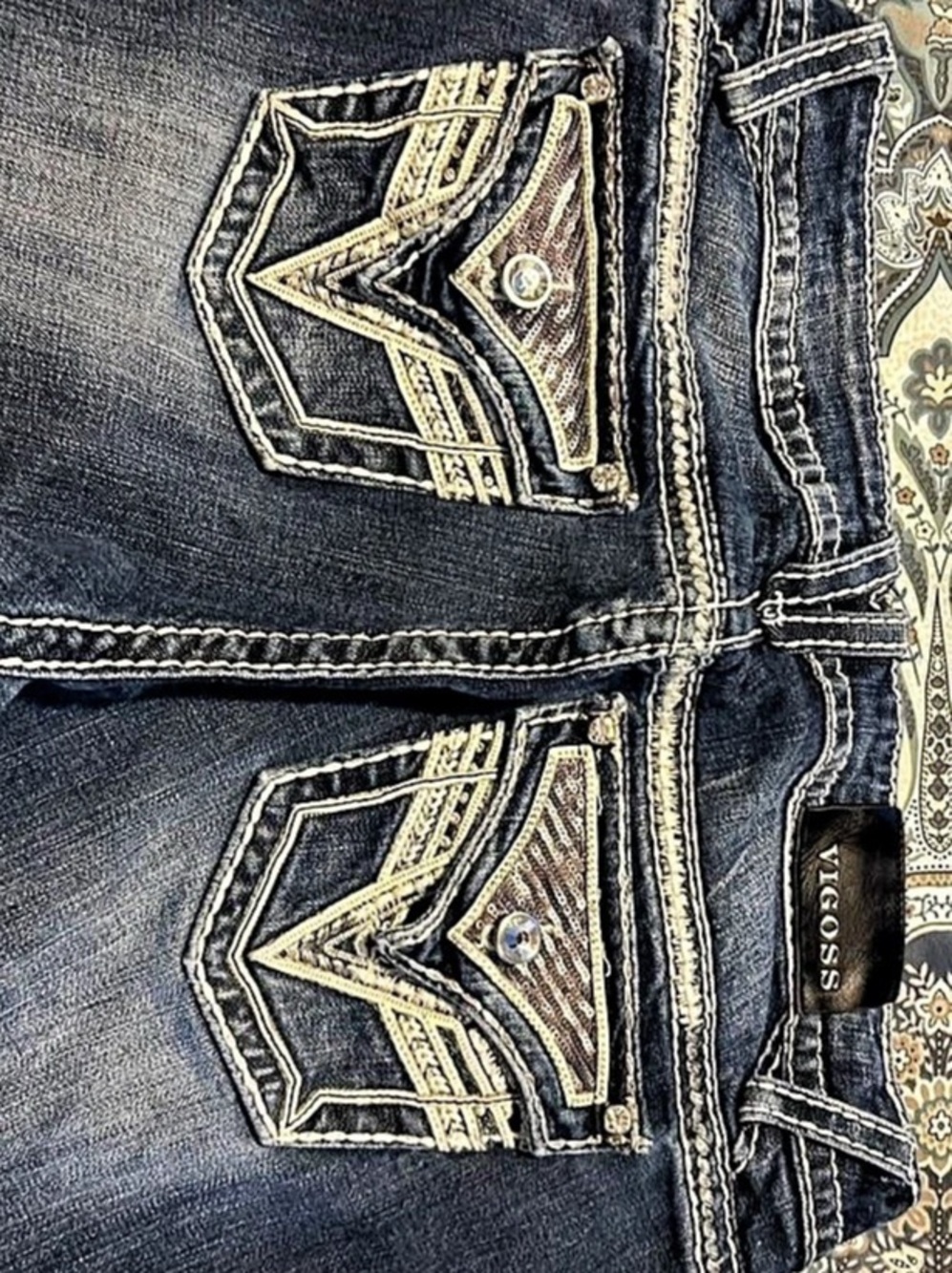 Vigoss Slimboot Women's Jeans Waist 14 Blue Like New